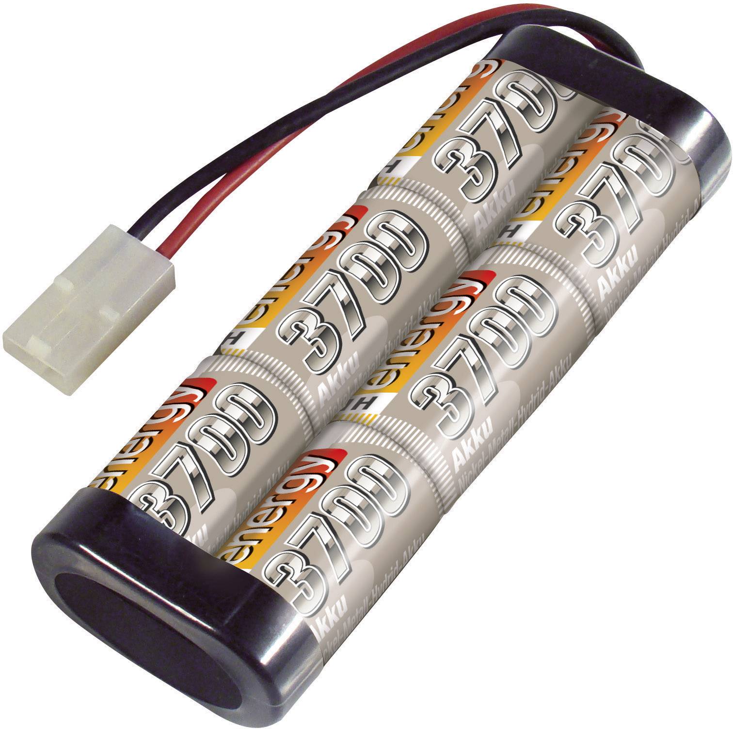 Modellbau-Akkupack (NiMh) 7.2V 3700 mAh Zellen-Zahl: 6 Stick Tamiya-Stecker