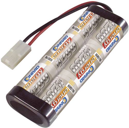 Modellbau-Akkupack (NiMh) 7.2V 4200 mAh Zellen-Zahl: 6 Stick Tamiya-Stecker