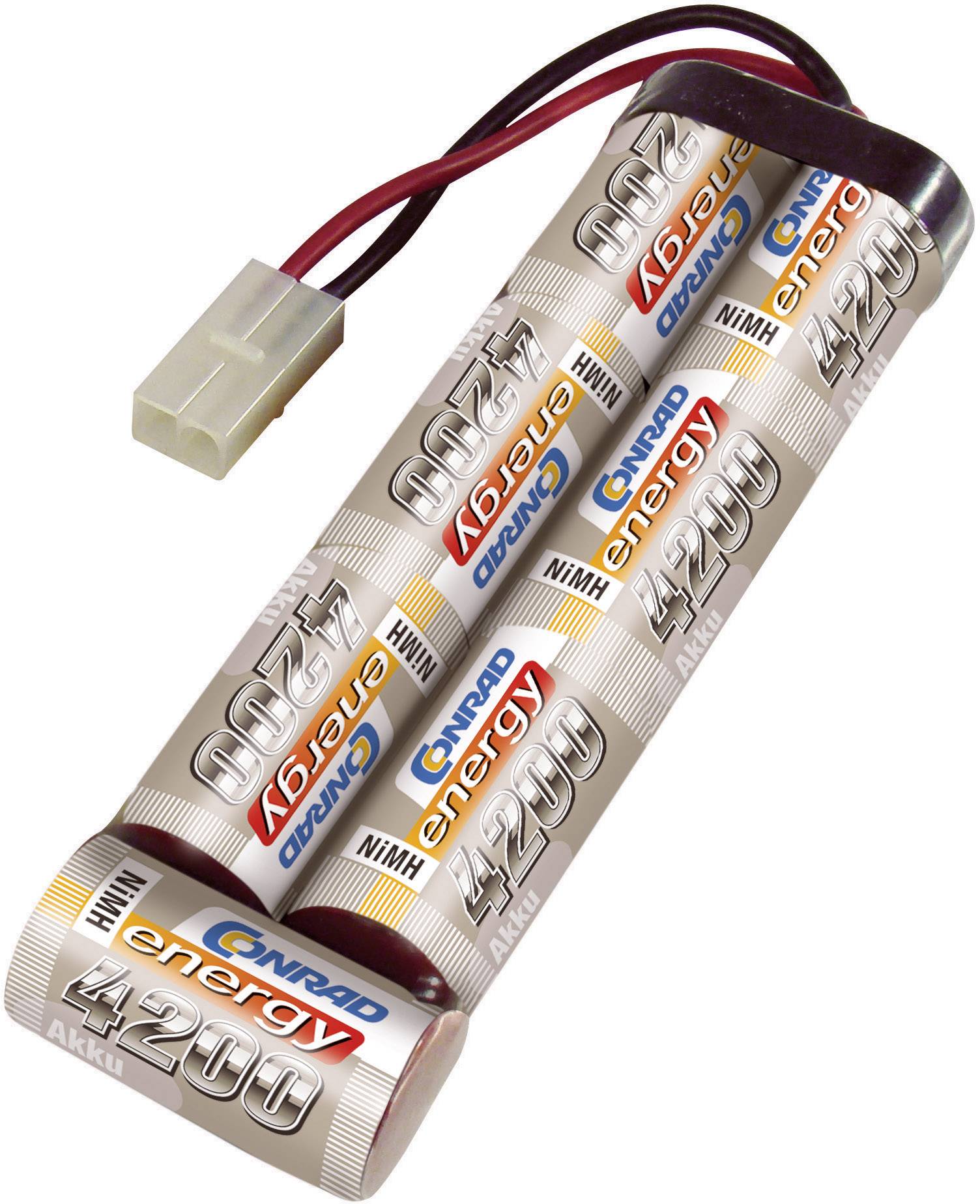 Modellbau-Akkupack (NiMh) 8.4V 4200 mAh Zellen-Zahl: 7 Stick Tamiya-Stecker