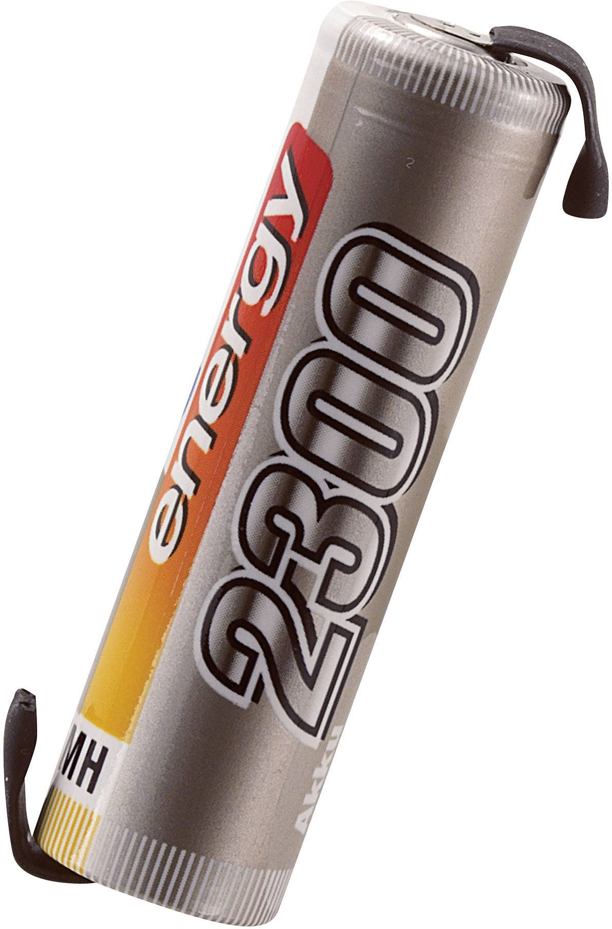 Modellbau-Akku-Einzelzelle NiMH Mignon (AA) 1.2V 2300 mAh mit Lötfahne