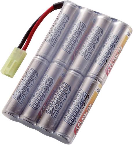 Modellbau-Akkupack (NiMh) 9.6V 2300 mAh Zellen-Zahl: 8 Stick Mini-Tamiya Stecker