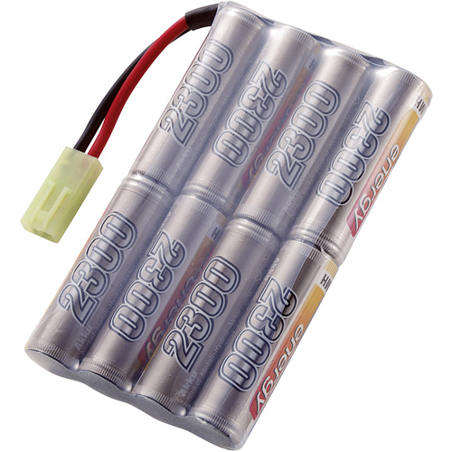 Pack de batterie (NiMh) 9.6 V 2300 mAh energy 206672 stick Mini-Tamiya mâle
