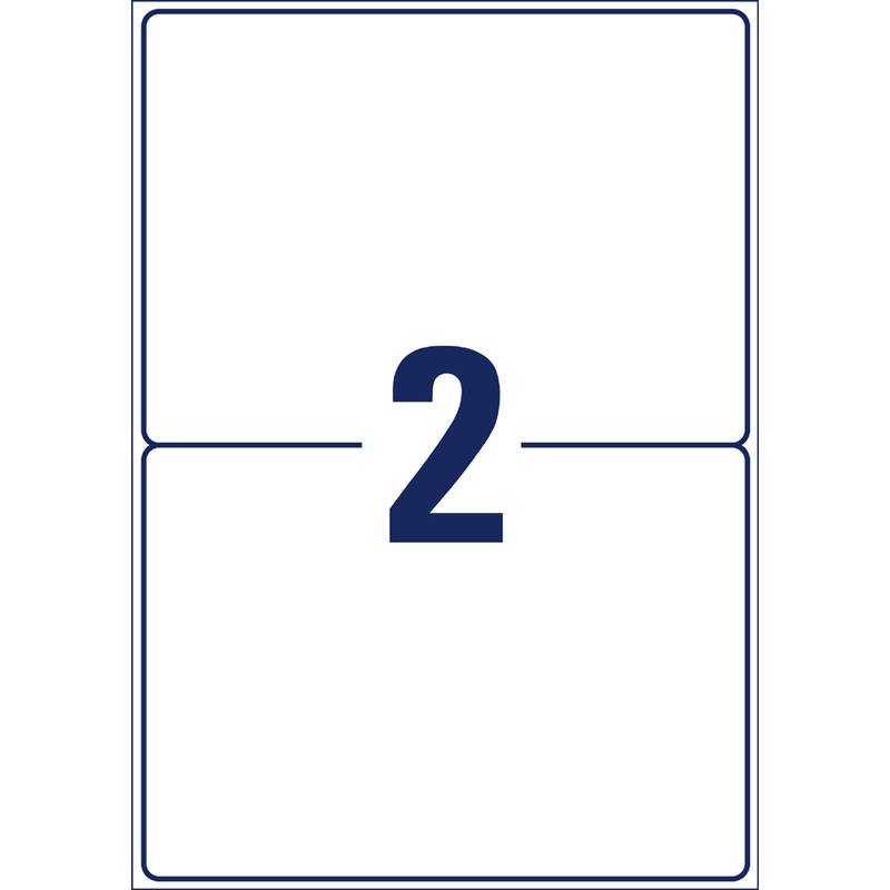 AVERY Zweckform Wetterfeste Versand-Etiketten, 199,6x143,5mm