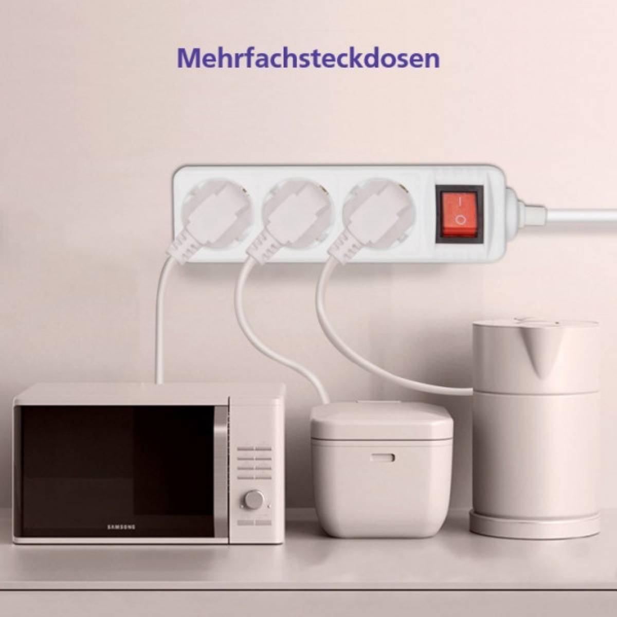 Helos CLASSIC - Steckdosenleiste - Wechselstrom
