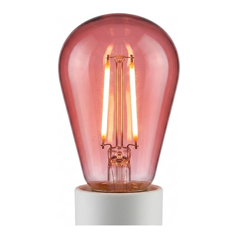 Synergy 21 LED Retrofit E27 S14 rot mit 2 Watt für Lichterkette Baumarkt & Garten Beleuchtung