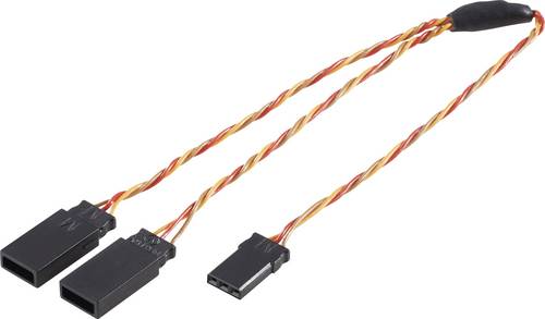 Modelcraft Servo Y-Kabel [2x JR-Stecker - 1x JR-Buchse] 0.50mm²