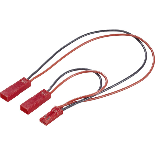 Modelcraft Parallel-Kabel [1x BEC-Buchse - 2x BEC-Stecker] 10.00 cm 0.25 mm²
