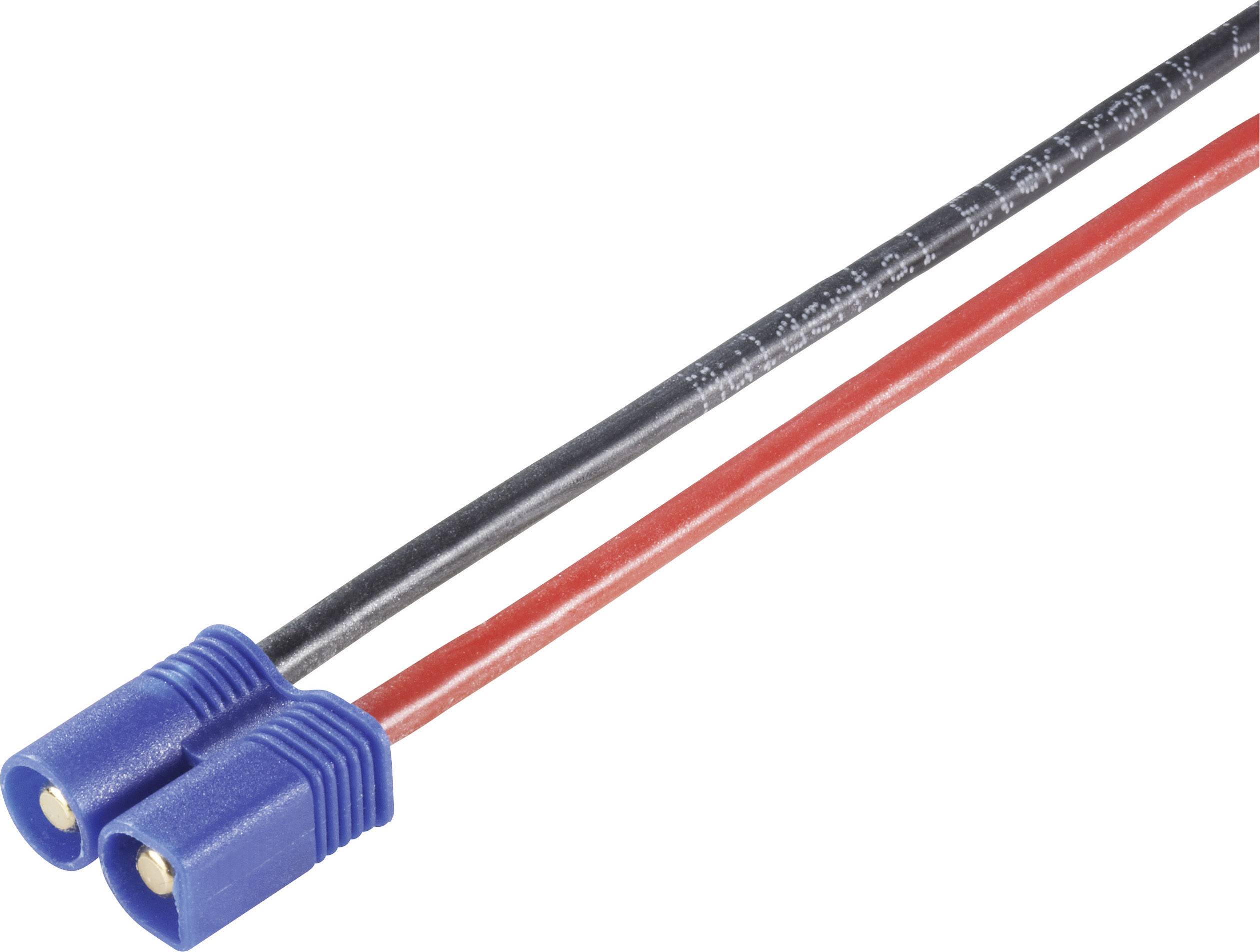 Modelcraft Akku Gegenkabel [1x EC3-Stecker - 1x offene Kabelenden] 30.00 cm 2.50 mm² 58370