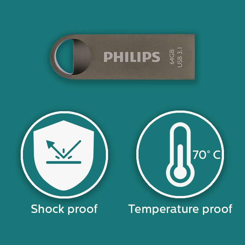 PHILIPS Moon Edition USB-Stick 64 GB FM64FD165B/00