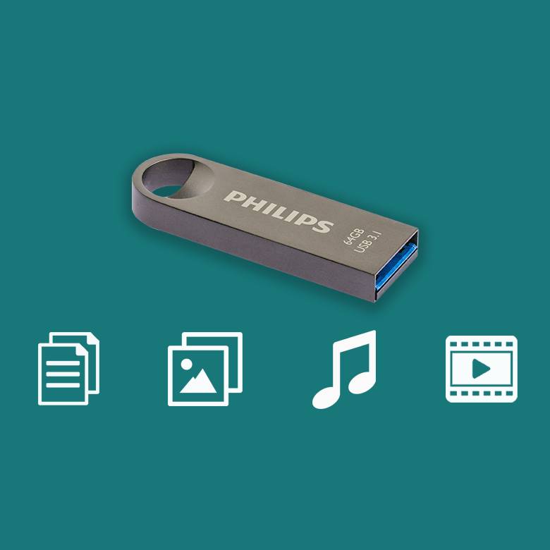 PHILIPS Moon Edition USB-Stick 64 GB FM64FD165B/00