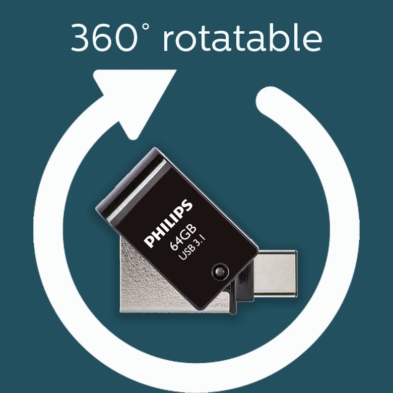 Philips FM64DC152B - USB-Flash-Laufwerk - 64 GB
