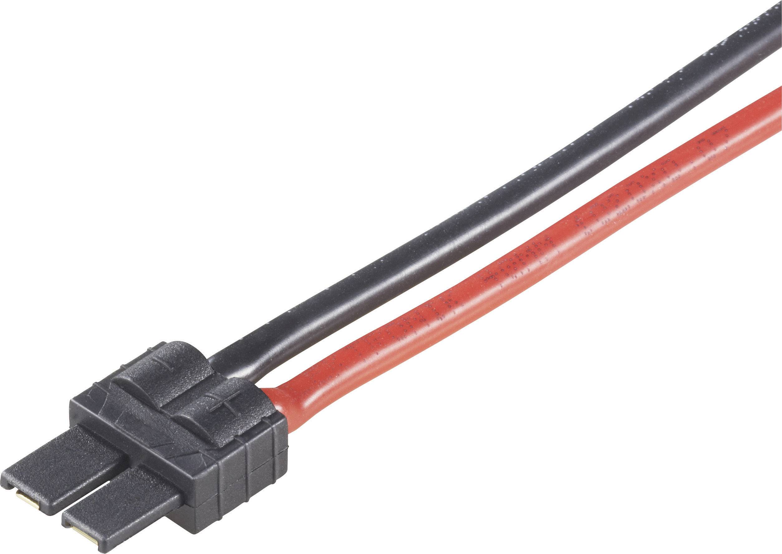 Modelcraft Akku Gegenkabel [1x TRX-Stecker - 1x offene Kabelenden] 30.00 cm 4.0 mm² 208481