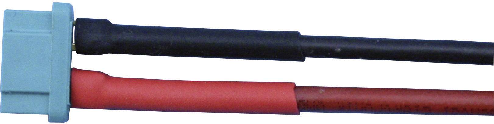 Modelcraft Akku Anschlusskabel [1x MPX-Buchse - 1x offene Kabelenden] 30.00 cm 4.0 mm² 208483