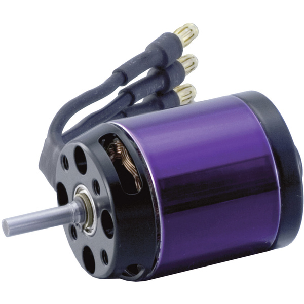 Hacker Flugmodell Brushless Elektromotor A20-6 XL 10-Pole EVO kV (U/min pro Volt): 2500 Windungen (Turns): 6
