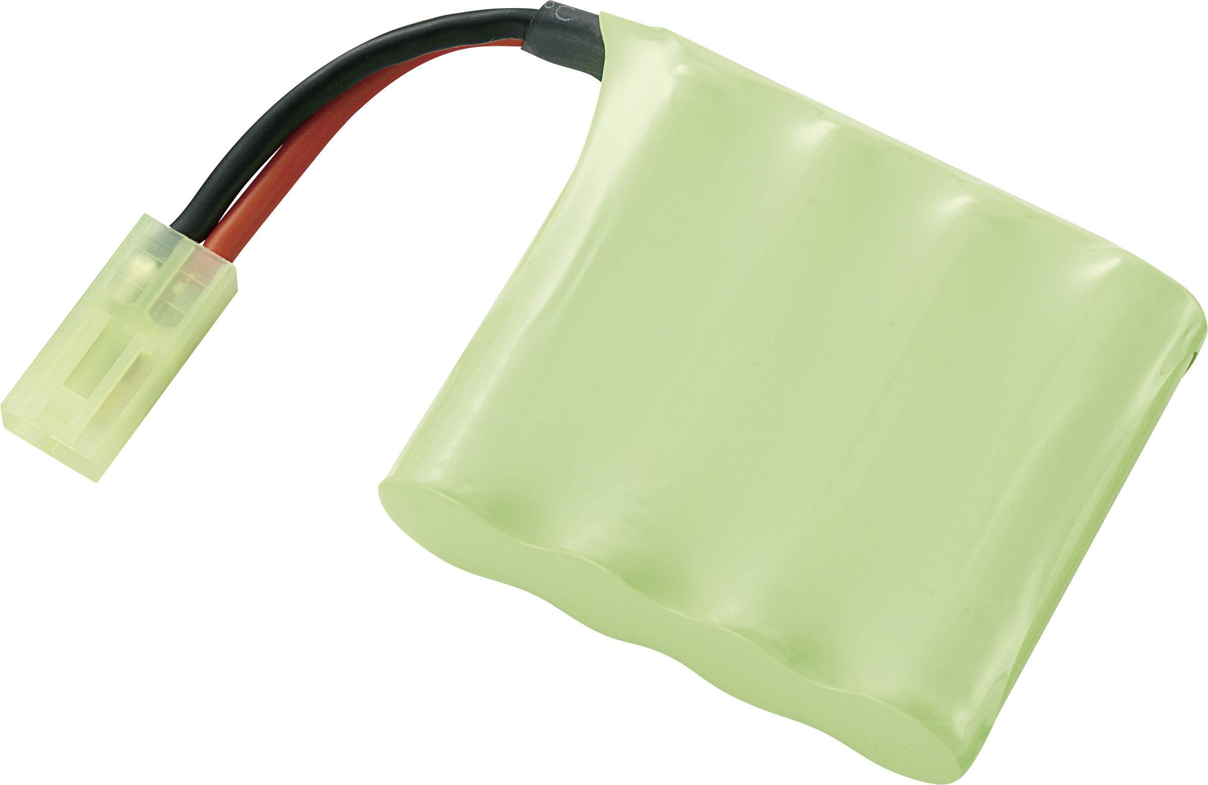 Modellbau-Akkupack (NiMh) 4.8V 800 mAh Zellen-Zahl: 4 Side-by-Side Mini-Tamiya Stecker