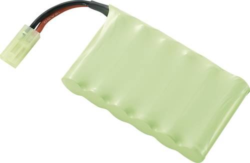 Modellbau-Akkupack (NiMh) 7.2V 800 mAh Zellen-Zahl: 6 Side-by-Side Mini-Tamiya Stecker