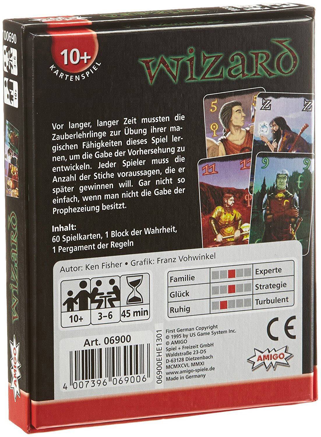 Amigo Wizard Kartenspiel 6900