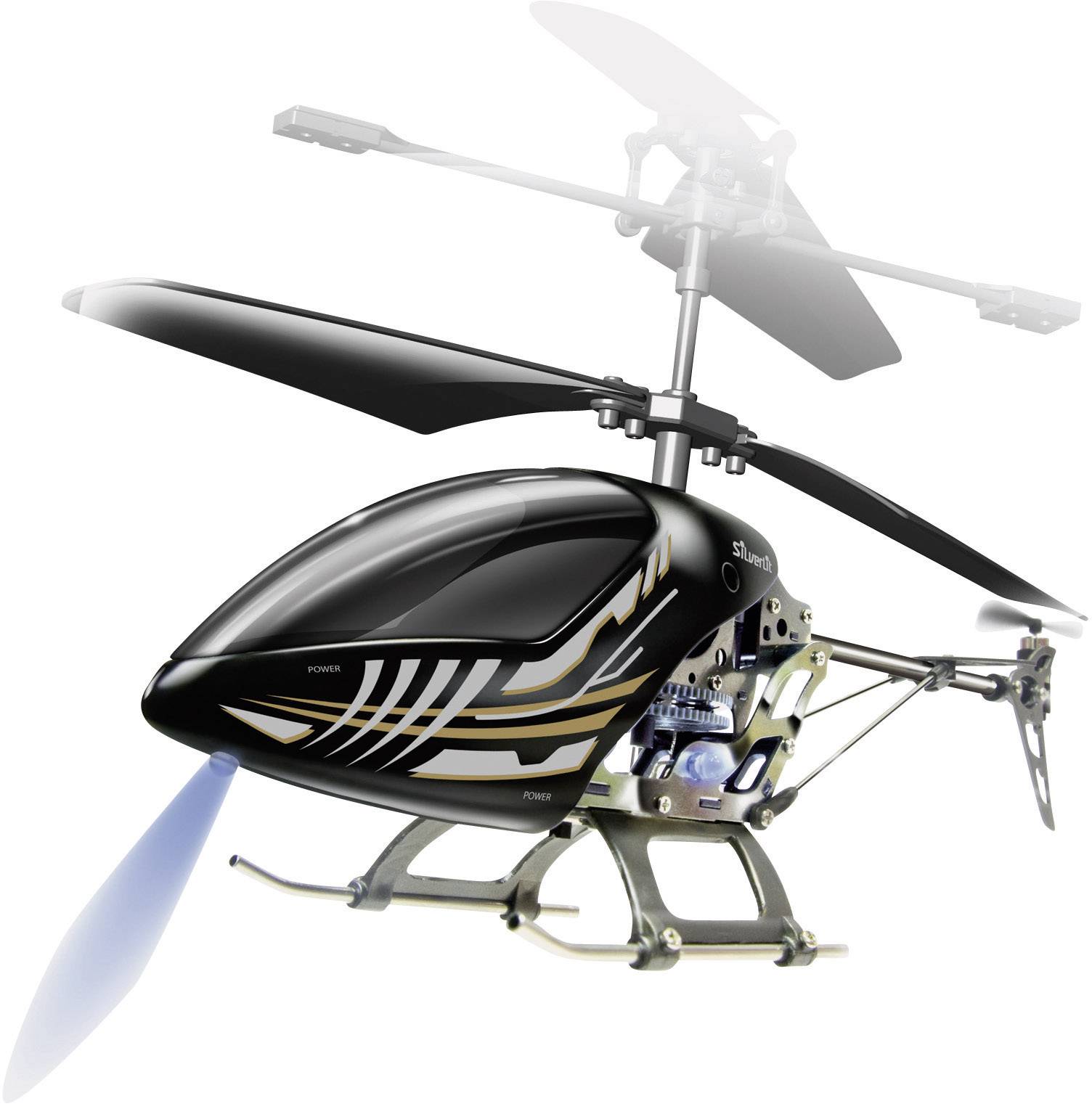 Silverlit Metal RC Doppelrotor Hubschrauber RtF