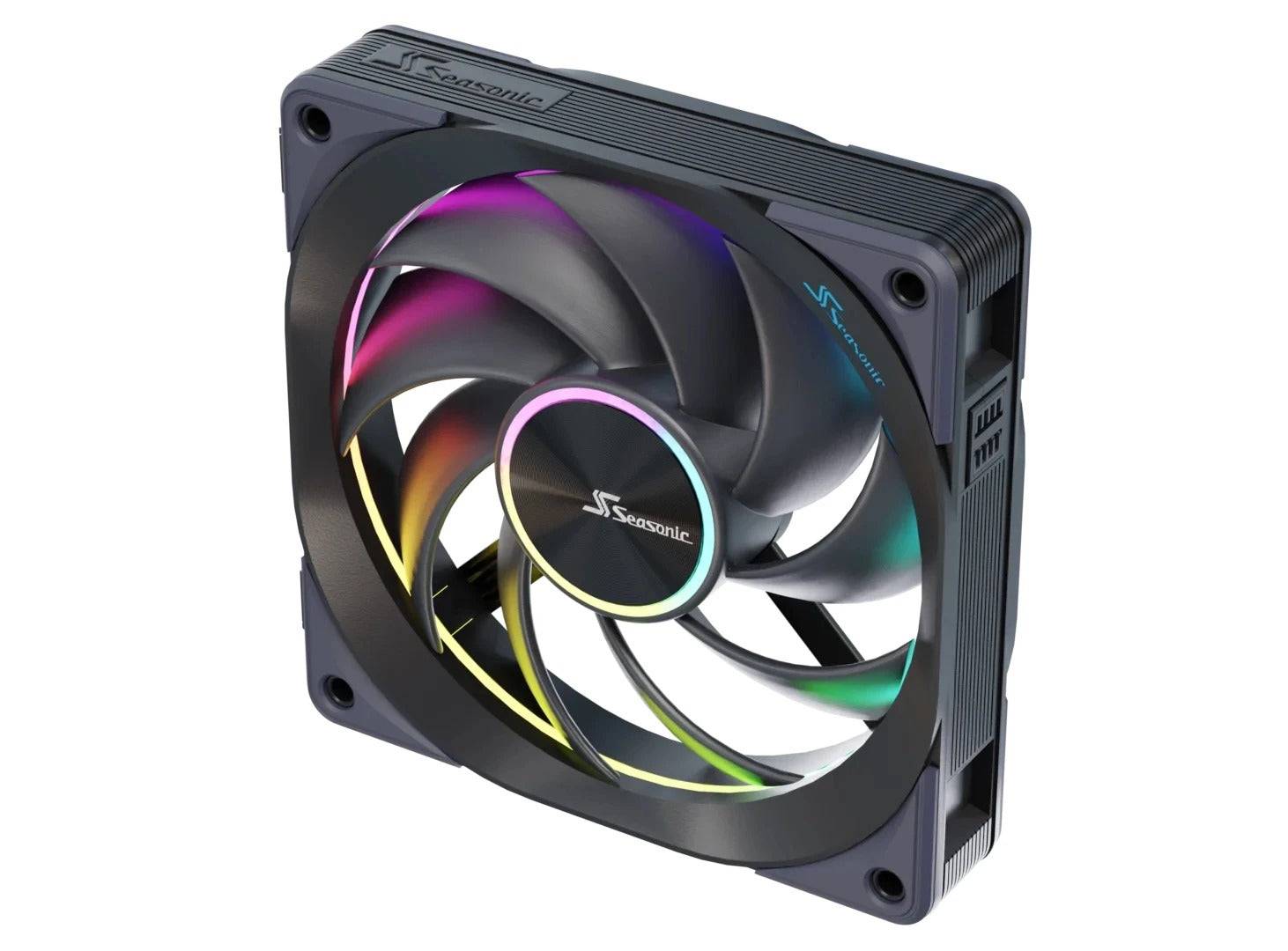 Seasonic Lüfter MagFlow 1225PWM Argb 120*120*120 3-Fan Kit - Gehäuse-Lüfter - 30,16 dB