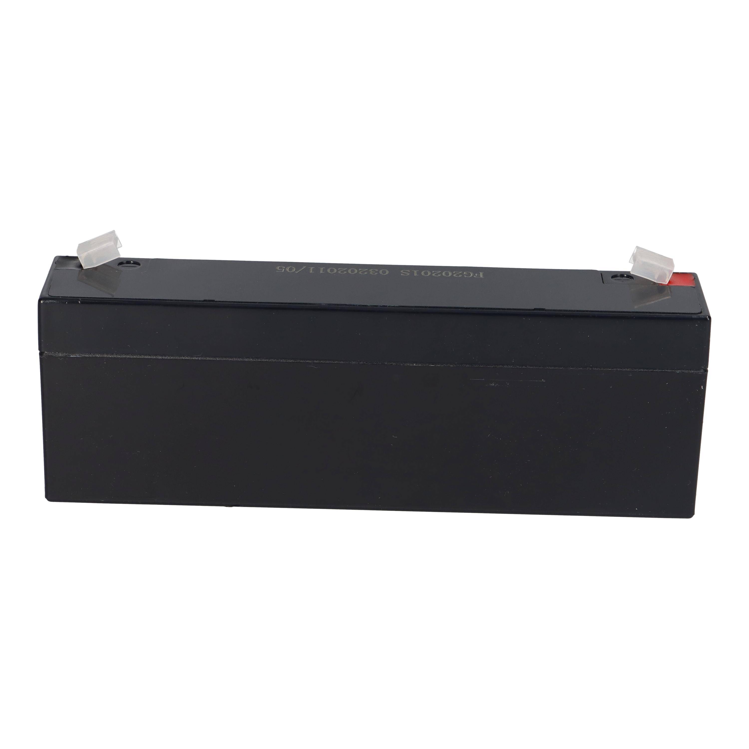 FIAMM FG20201 Standard AGM Bleiakku 12V 2Ah T1 / Faston 4,8 mm