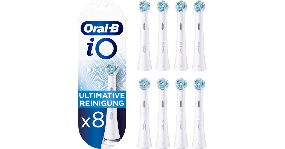 Oral-B iO Ultimate *weiß* - 8-Pack