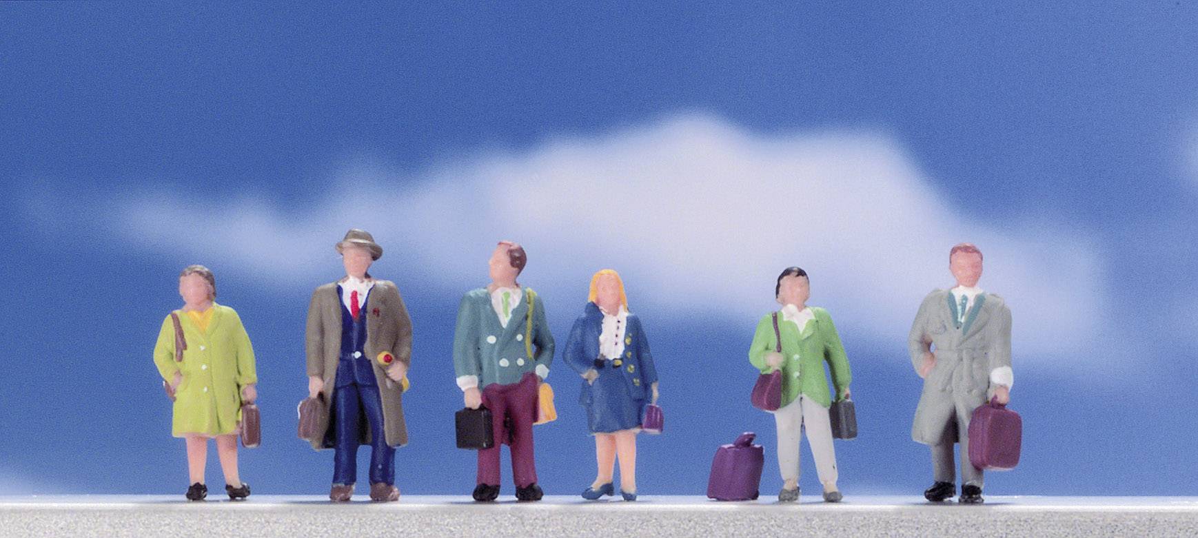 NOCH TT Reisende Bemalt, Stehend