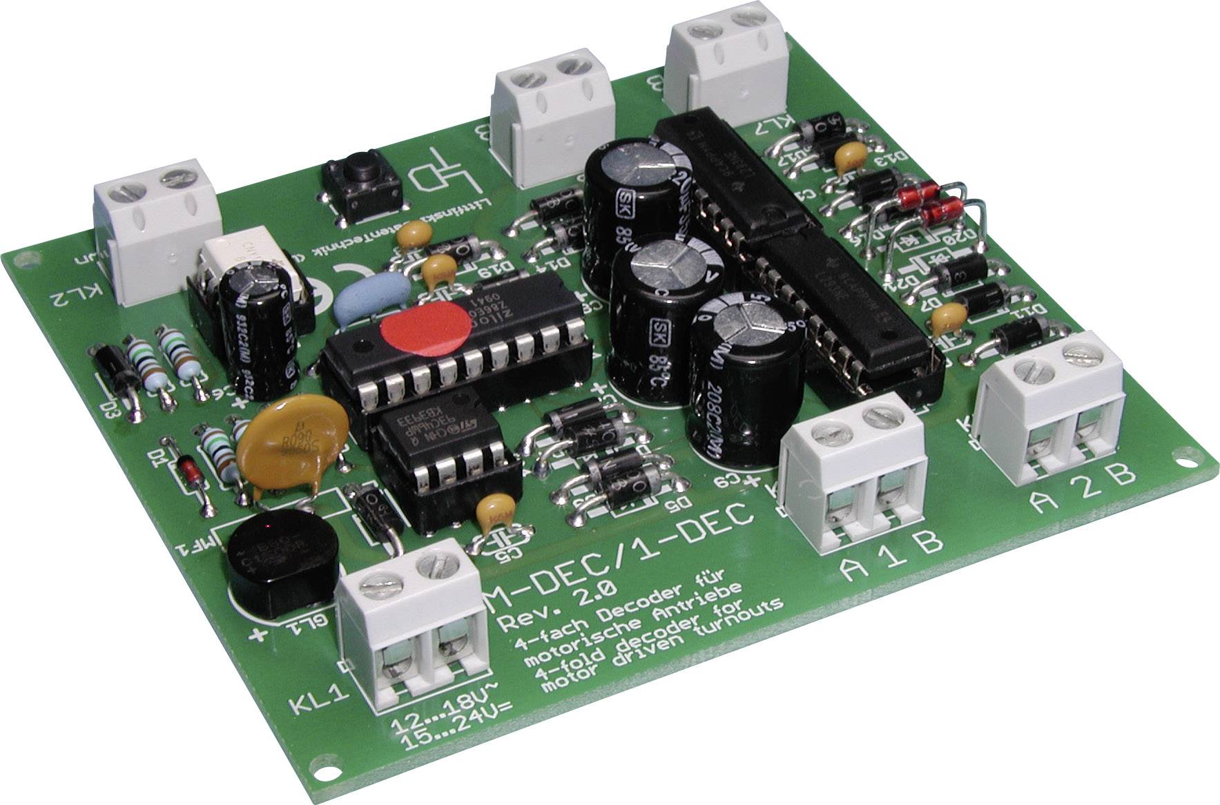 LDT Littfinski Daten Technik M-DEC Weichendecoder Bausatz, ohne Kabel, ohne Stecker