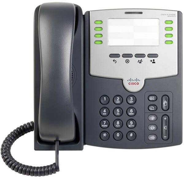 Cisco SPA501G Schnurgebundenes Telefon, VoIP Schwarz