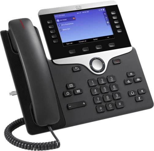 Cisco 8861 Schnurgebundenes Telefon, VoIP Schwarz