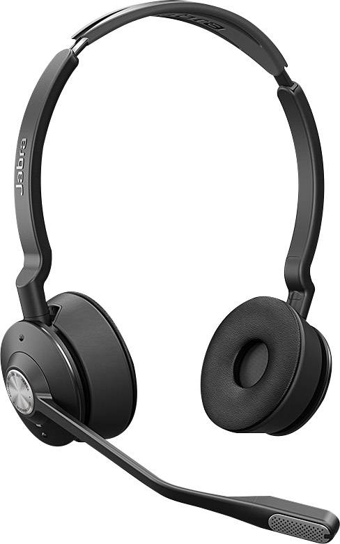 Jabra On Ear Headset Bluetooth®, DECT Stereo Schwarz Telefon