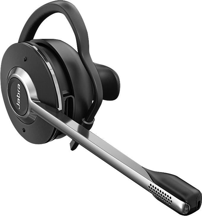 Jabra 9555-583-111 Telefon In Ear Headset Bluetooth®, DECT Mono Schwarz Noise Cancelling Faltbar, Mikrofon-Stummschaltung