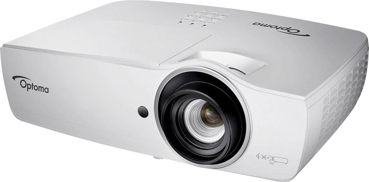 Optoma Beamer EH470  DLP Helligkeit: 5000 lm 1920 x 1080 HDTV 20000 : 1 Luxweiß