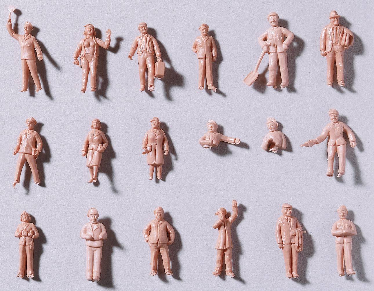 Auhagen H0 Stadt & Land Unbemalt