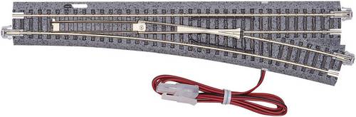 KATO 7078201 N Unitrack Weiche, elektrisch, rechts 186mm 15° 718mm 1St.