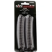 KATO 7078109 N Unitrack Gebogenes Gleis 15° 481mm 4St. KATO 7078109 N Unitrack Gebogenes Gleis 15° 481mm 4St.