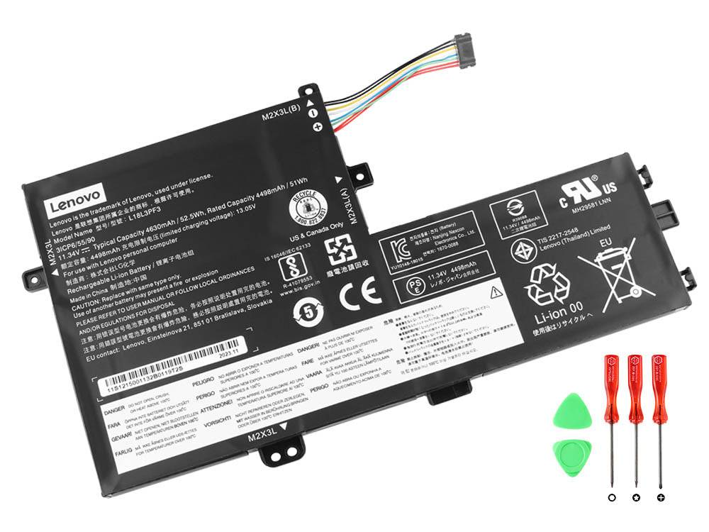 LENOVO - 5B10W51870 Akku 4 Cell 52Wh intern T16 Gen 2 P16s 2 - Akku - 3.400 mAh