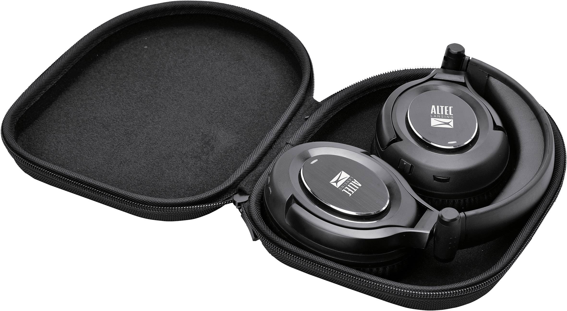 Altec Lansing ALCORA Bluetooth® HiFi Kopfhörer Faltbar Schwarz