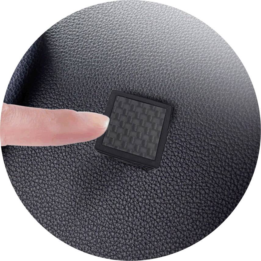 TETRAX CARBON Lüftungsgitter, Klebepad Handy-Kfz-Halterung Magnetbefestigung, 360° drehbar