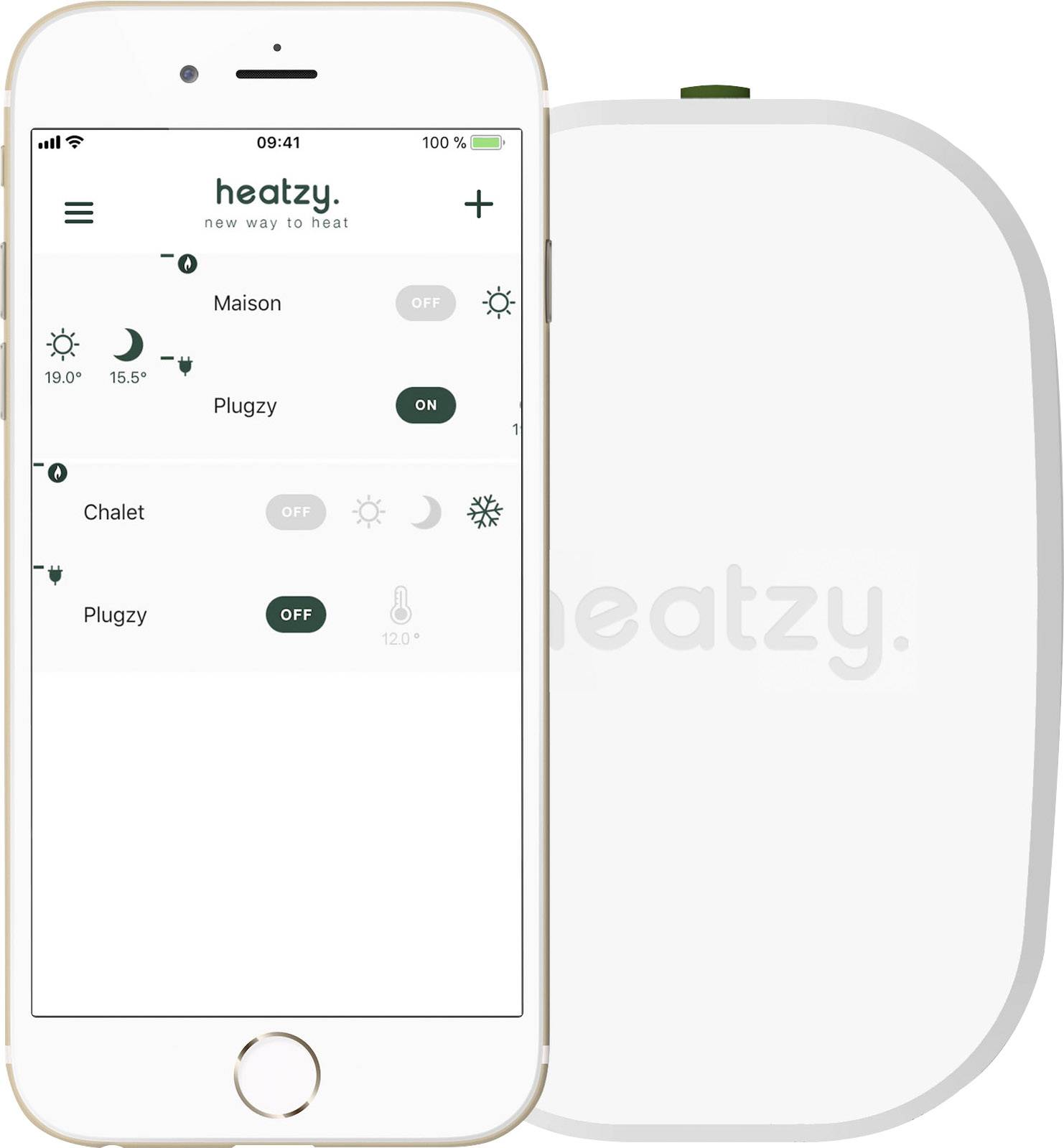 Heatzy FLAM Heizkörperthermostat smart