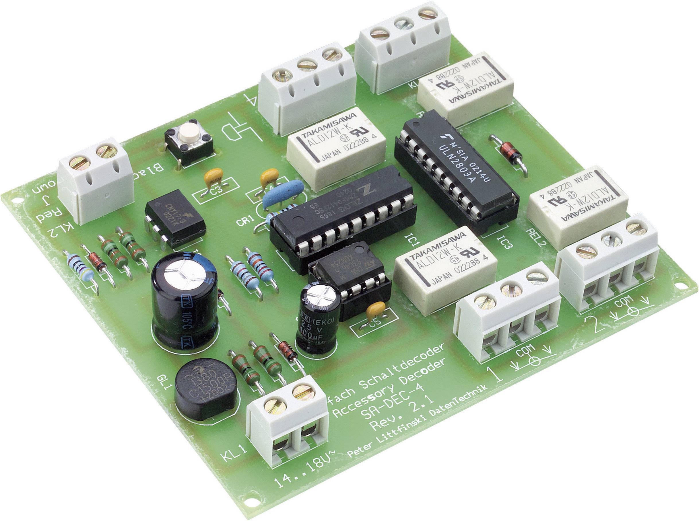 LDT Littfinski Daten Technik SA-DEC-4-DC SA-DEC-4-DC Schaltdecoder Baustein, ohne Kabel, ohne Stecker