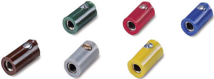 Modellbahn Muffen 2.6mm 100 St. ohne Querloch Weiß