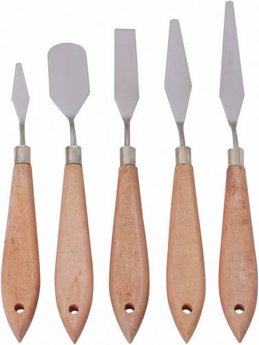 Reely RE-7042686 Spachtelset 5teilig, hochelastisch