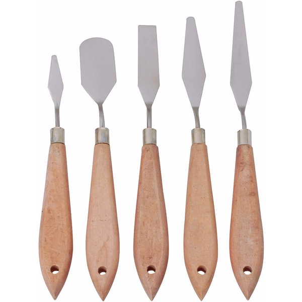 Spachtelset 5teilig, hochelastisch Spachtelset 5teilig, hochelastisch