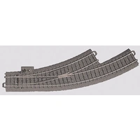 Märklin H0 C-Gleis (mit Bettung) 24671 Bogenweiche, links 1St. Märklin H0 C-Gleis (mit Bettung) 24671 Bogenweiche, links 1St.