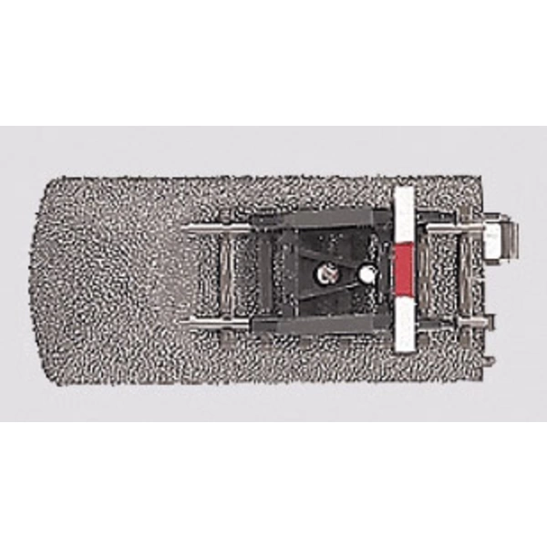 Märklin H0 C-Gleis (mit Bettung) 24977 Gleisende mit Prellbock 77.5mm 1St. Märklin H0 C-Gleis (mit Bettung) 24977 Gleisende mit Prellbock 77.5mm 1St.