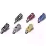 08891 Modellbahn Stecker 2.6mm 10 St. mit Querloch Braun 08891 Modellbahn Stecker 2.6mm 10 St. mit Querloch Braun