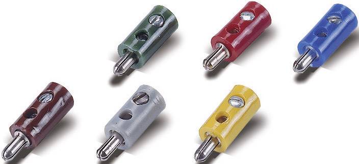 08894 Modellbahn Stecker 2.6mm 10 St. mit Querloch Weiß