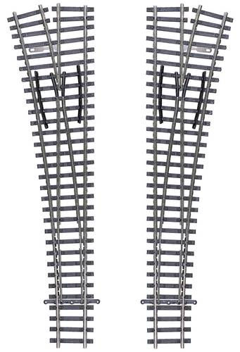 83331 TT Tillig Gleis (ohne Bettung) Weiche, rechts 166mm 15° 631mm