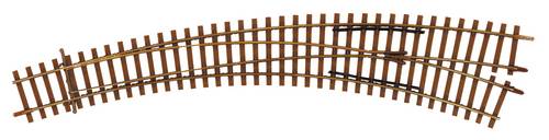 85333 H0 Tillig Elite Gleis Bogenweiche, rechts 29.3°, 41.3° 543 mm, 377mm