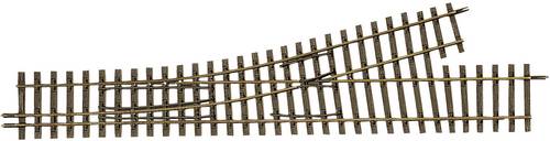 85183 H0m Tillig Schmalspur-Gleis Abzweig, rechts 228mm 15° 363mm